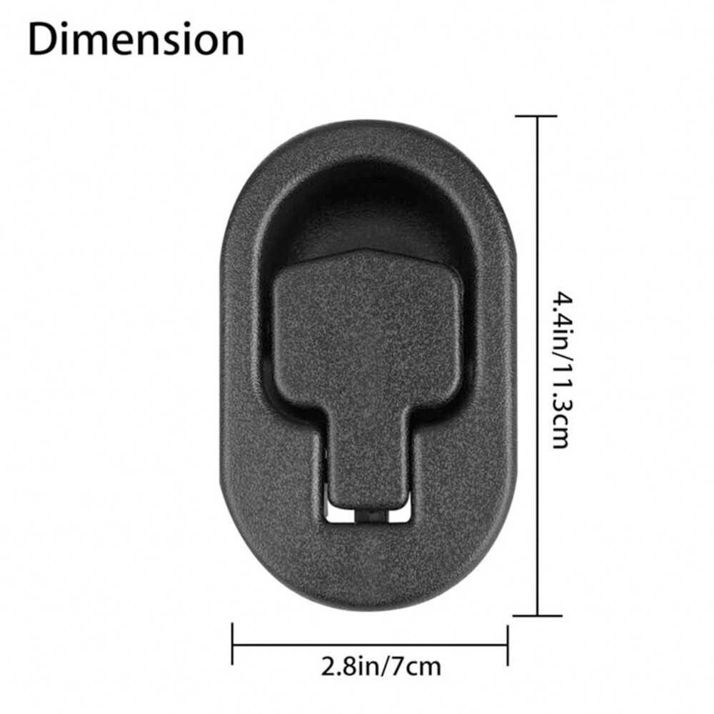 Pull Handle Buckle Hand Couch Finger Release Hardware Lever Parts Office Oval