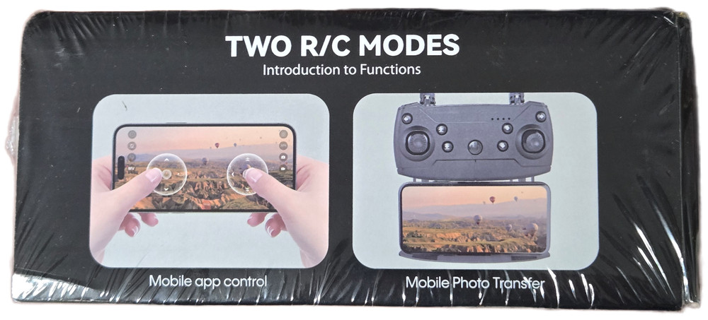 Fly Smart Drone Avoiding Obstacles & Optical Flow Drone APP-RC - Two RC Modes
