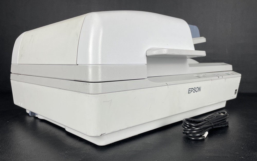 Epson DS-6500, White, Large Flatbed Document Color Scanner, Tested Working