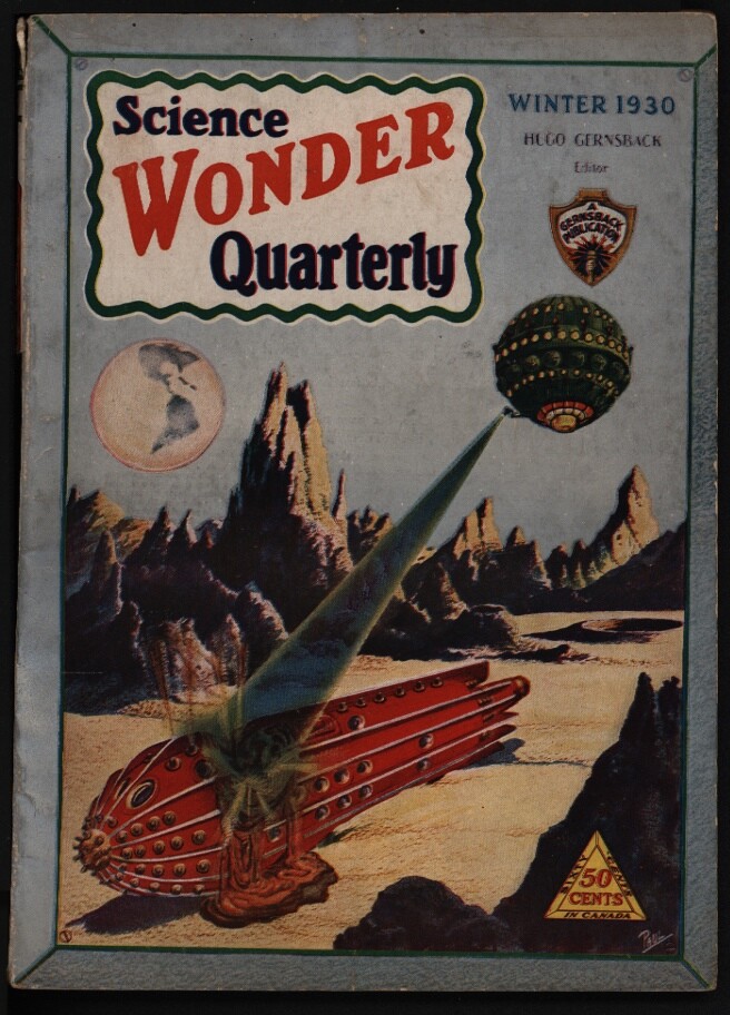 Science Wonder Quarterly 1930 Winter.      Pulp