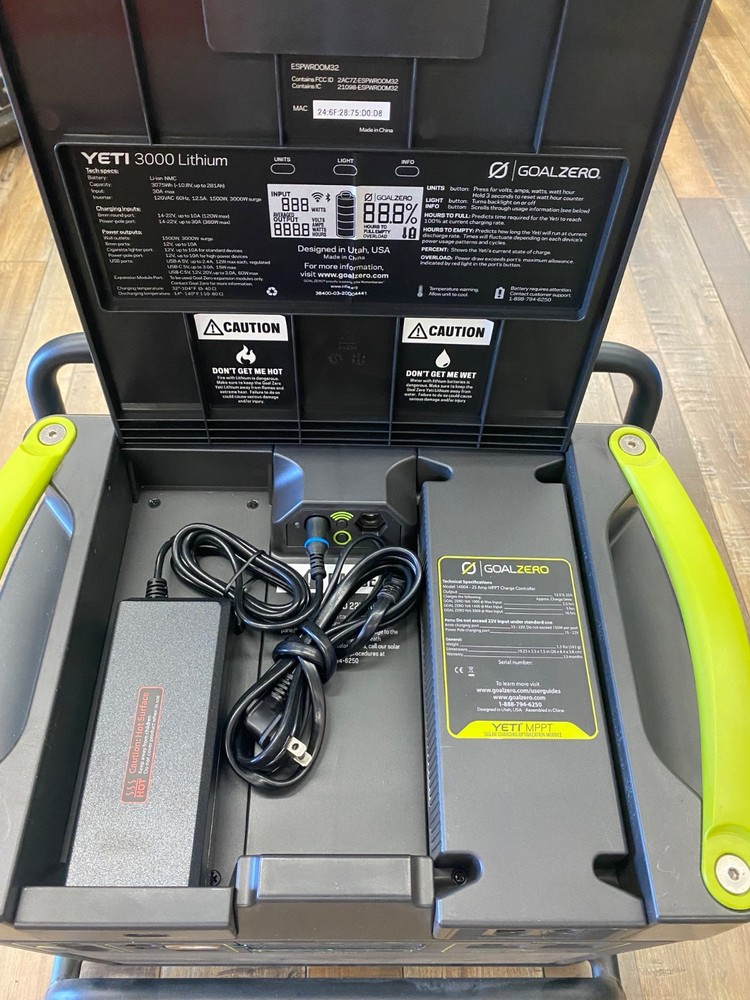 Yeti 3000 Goal Zero Lithium