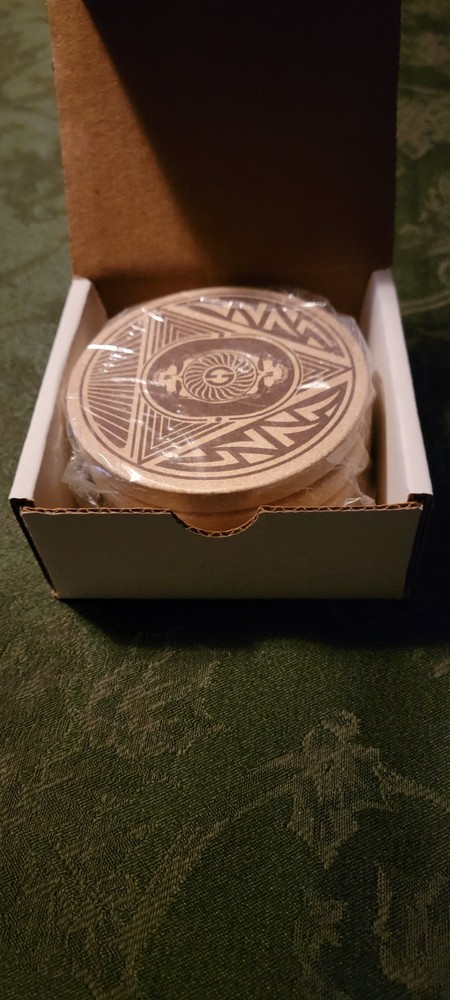 ❤️ Grateful Dead ● Emblem Coasters ● May 1977 ❤️