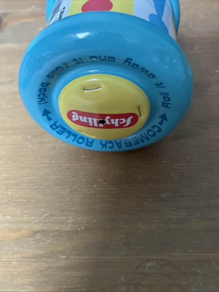 Schylling Comeback Roller Toy Blue Baby Einstein READ