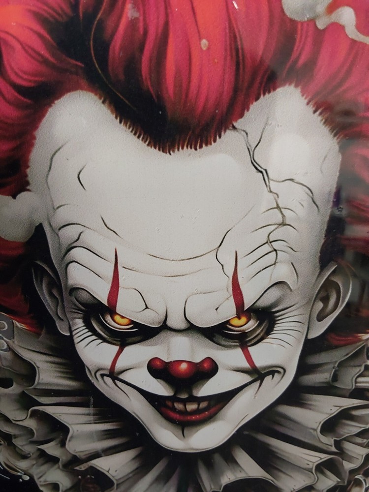 Epoxy Resin 10" Pennywise Serving/Vanity Tray