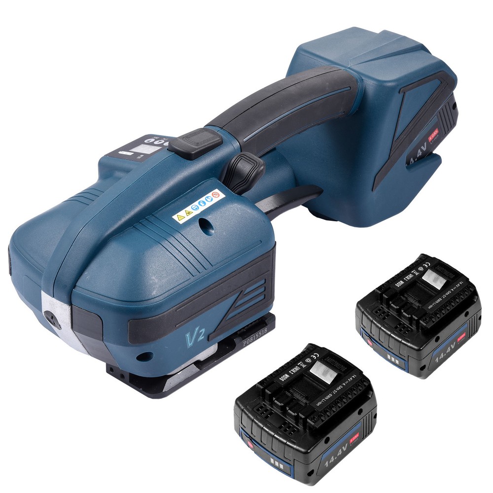 Electric Strapping Machine V2 Handheld Full-Automatic Banding Tool 13-19mm Width