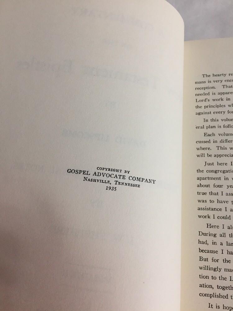 First Corinthians ~ Lipscomb/Shepher ~ New Testament Commentaries