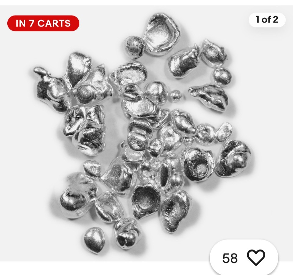 1 GRAM OF .9999 FINE SILVER SHOT