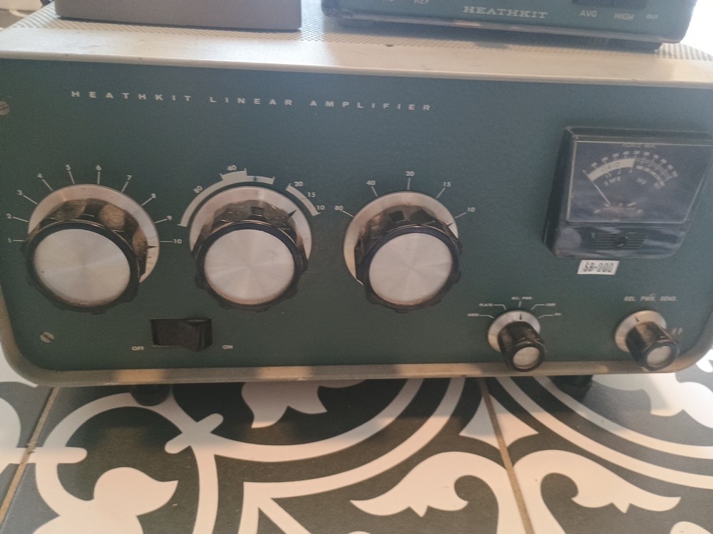 Heathkit SB-200+ Microphone+HM-2140 See Description