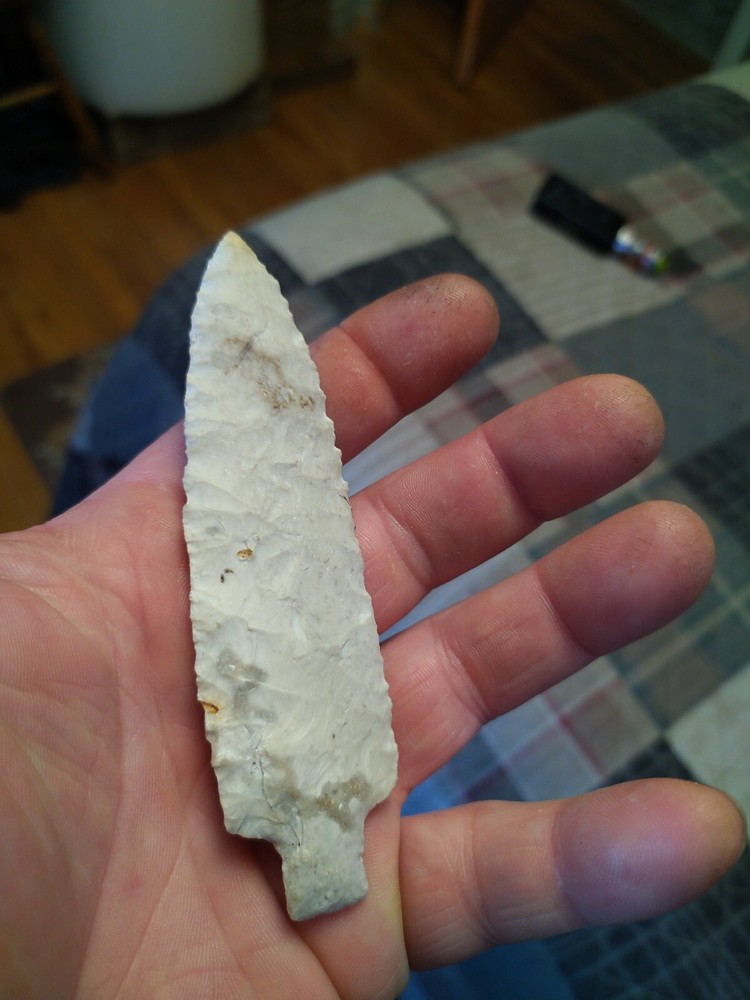 Dickson Ozark chert 4 1/2" x 1 1/4"