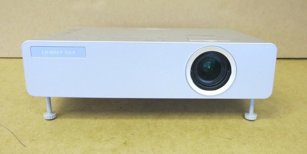 Panasonic PT-LB80NTEA Desktop Projector With Connecting Cables And Carry Case