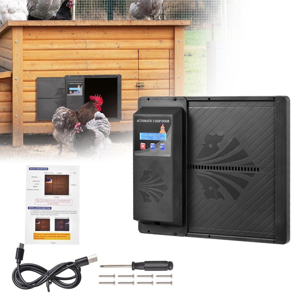 Automatic Chicken Coop Door Auto Chicken