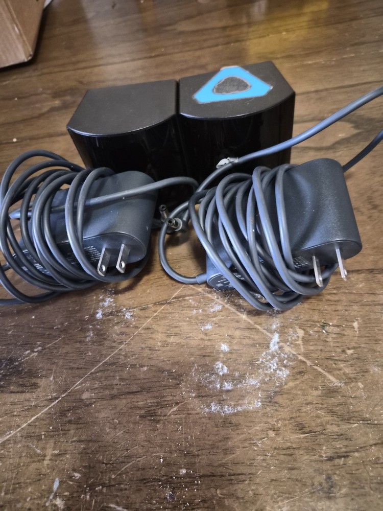 HTC Vive Pro Blue PC VR Headset Bundle with Controllers & Base Stations