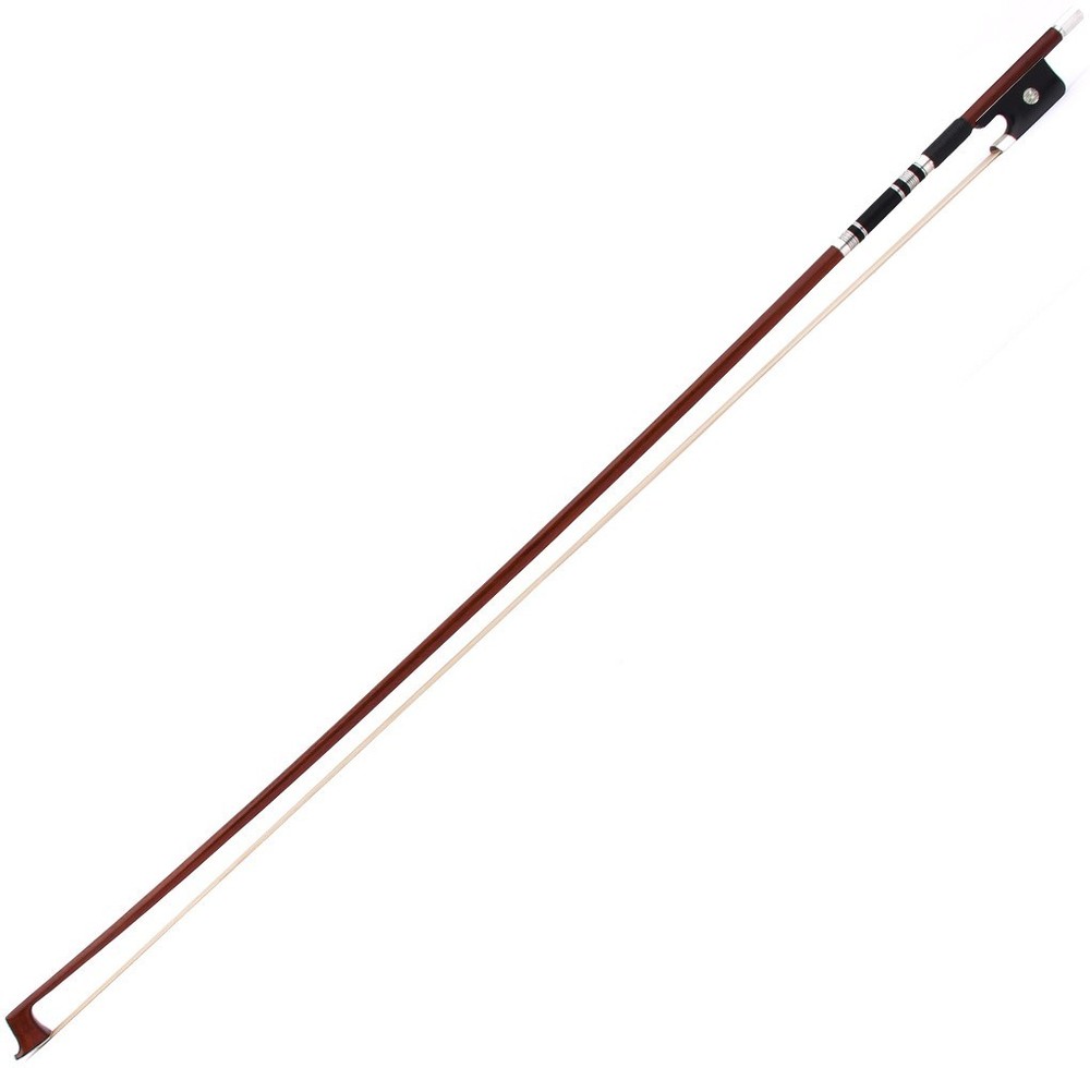 D. Peccatte Copy Master Pernambuco Viola Bow Ebony Big Eye Frog Silver Part Fast