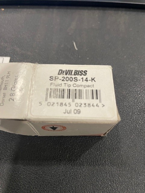 DEVILBISS SP-200S-14-K Fluid Tip Compact
