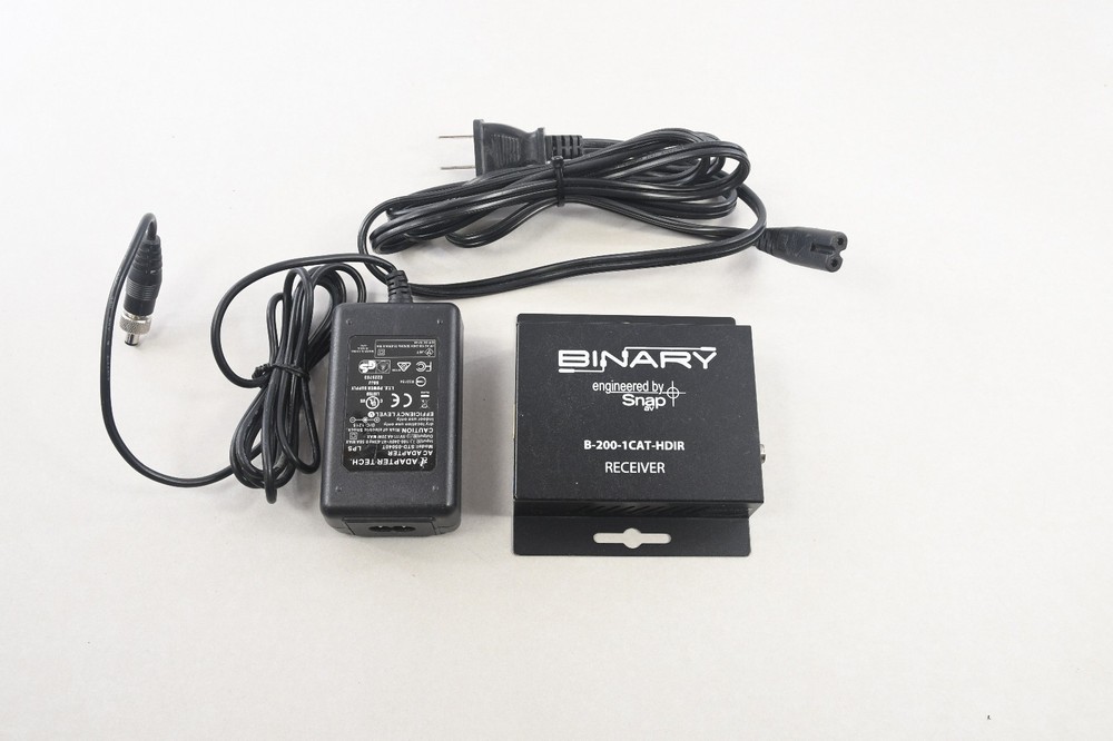 Binary B-200-1Cat-HDIR RECEIVER with Power Supply