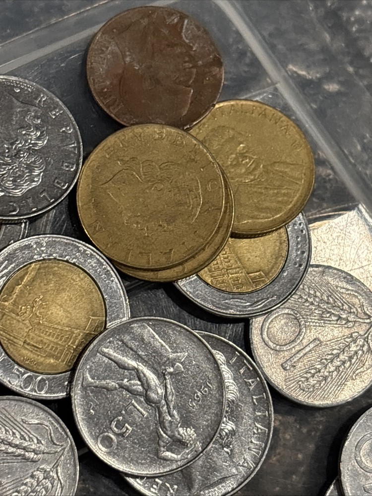 Italian Coin Lot. A