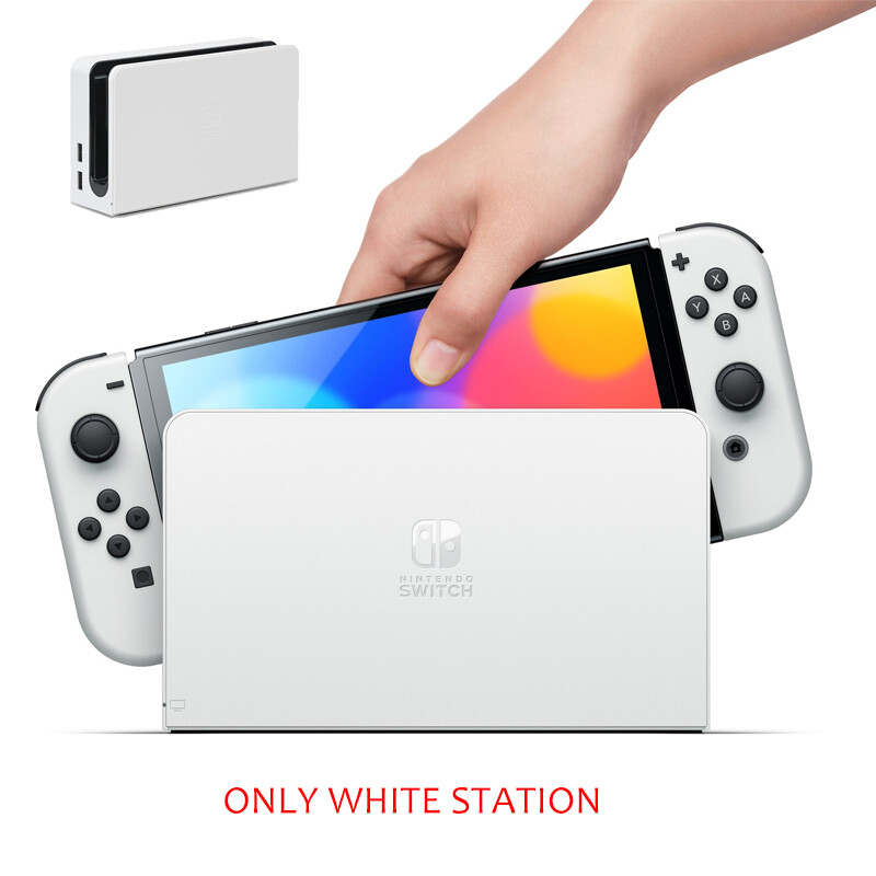 Original Nintendo Switch OLED Dock Only White Station