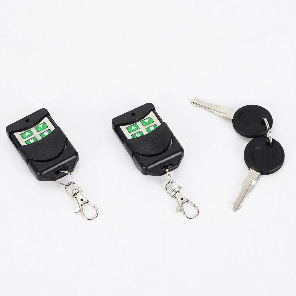 2700lbs Automatic Sliding Gate Opener Rack Driven with 2 Remotes & Complete Kit