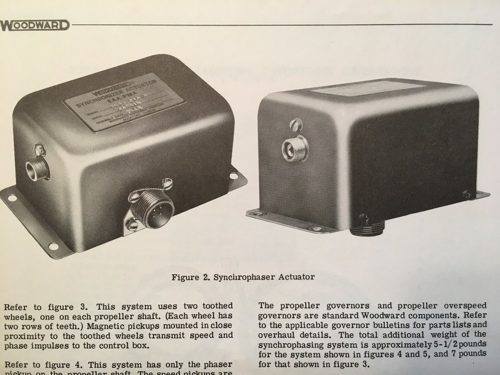 Woodward Electronic Propeller Synchrophaser Service Manual