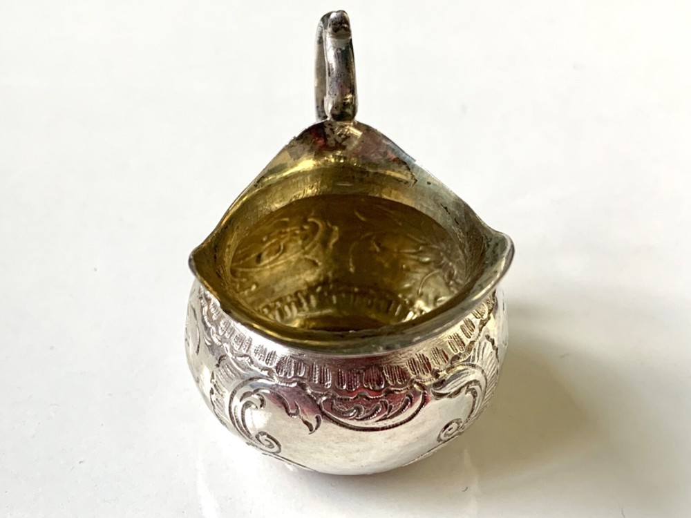BEAUTIFUL - Dutch Miniature Pitcher/Creamer 800 Silver