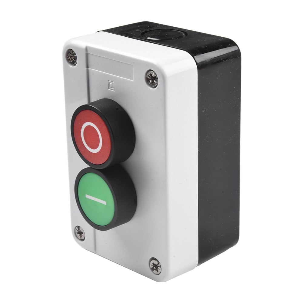 Ergonomic Push Button Station Switch with Box for Remote Motor Control