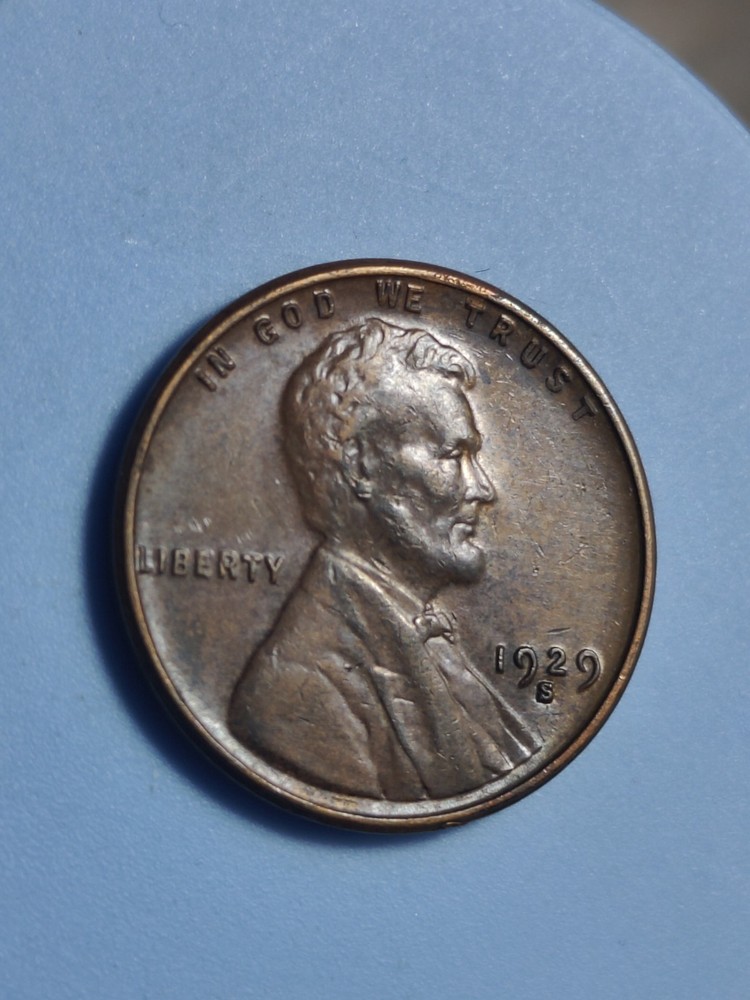 1929 S Lincoln Cent #419