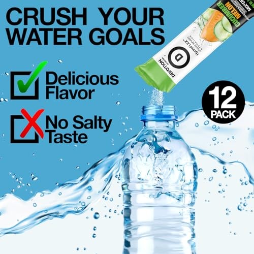 Devotion Nutrition HydroFLEX Water Flavoring Packets – Sugar-Free Hydration...