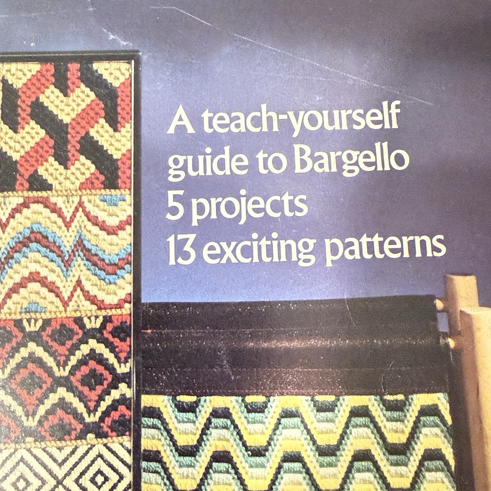 Bargello Basics Leisure Arts 5 projects 13 patterns Florentine Work By Ann Meyer