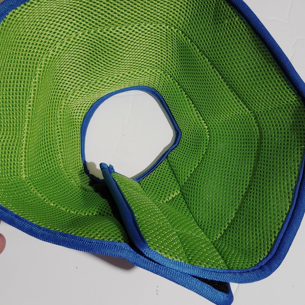 Soft Dog Cone Collar – Adjustable Comfy Recovery E‑Collar Medium Blue – NIP