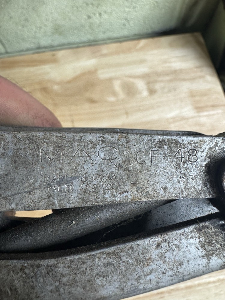 Vintage MAC Tools USA CF-48 Disc Brake Compression Tool