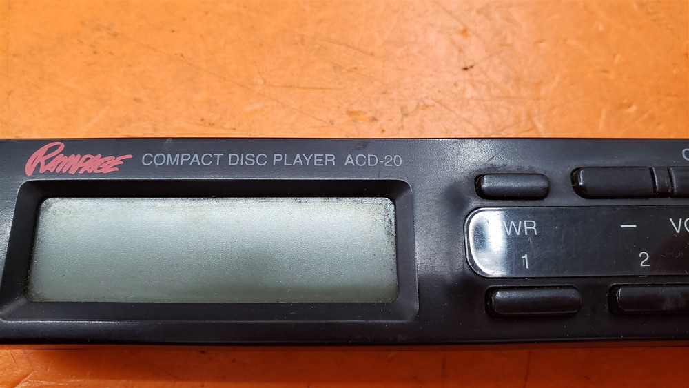 ⭐️⭐️⭐️⭐️⭐️ Rampage ACD-20 Faceplate Compact Disc Player