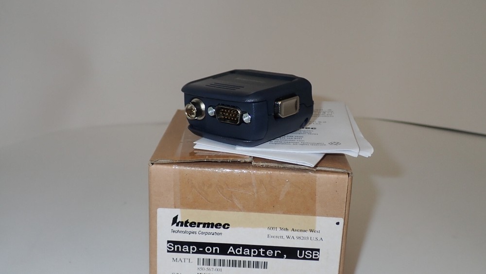 Intermec 850-567-001 Snap-on Adapter USB - " NEW In BOX "