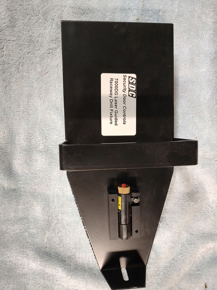 SDS Laser guided raceway drill fixture