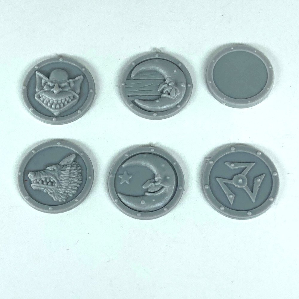 Assorted Shields - Orcs & Goblins - Parts / Kitbash - Warhammer Fantasy X14623
