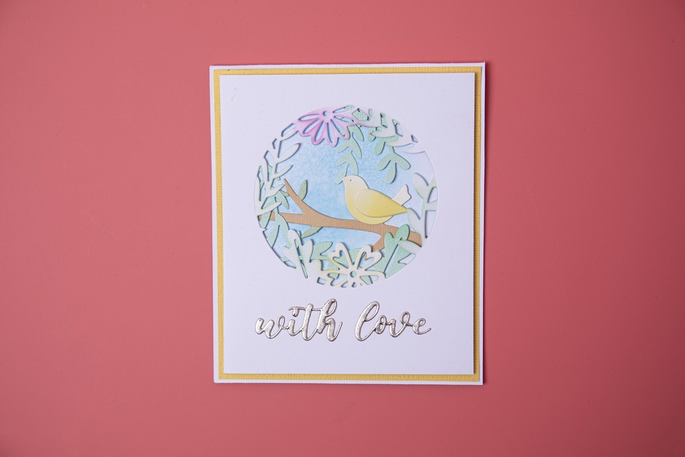 Sizzix Thinlits Spring Layered Scene Cutting Dies by Olivia Rose 665092 NEW