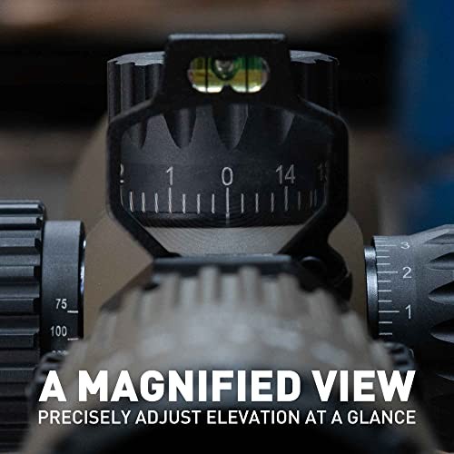 Next Level Series Scope Turret Magnifying Glass with Level 30 mm diameter