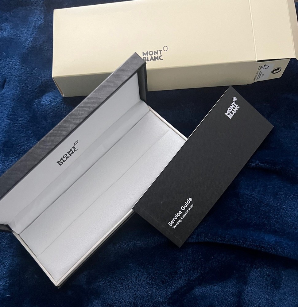 Mont BlancBundle 👍LN Condition/5-BoxCaseBooklet/3 -Single cases 4-Sleeves=12🤩