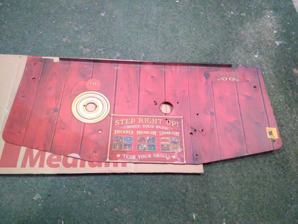 karnival king metal arcade control panel #1021