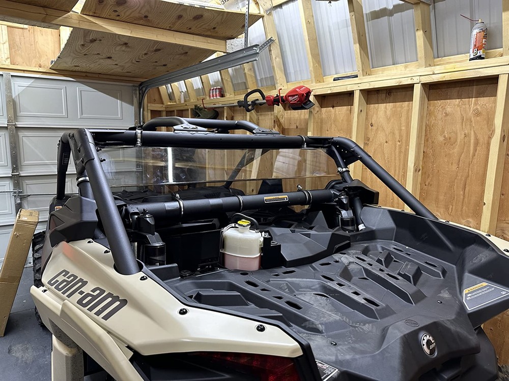 UTV Back Window Rear Windshield Polycarbonate for Can Am Maverick X3 2017-2024