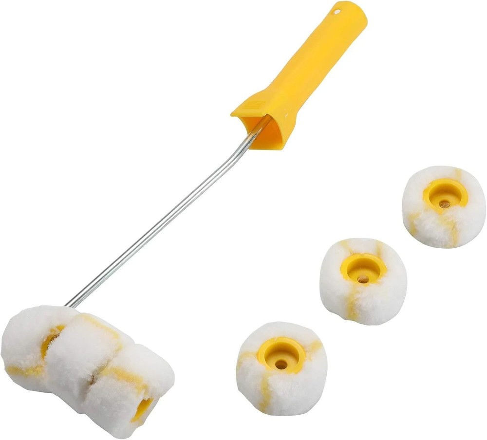 Pipe Paint Roller with Frame, Pipe Painter Refill, Smart Roller Kit for Paint...
