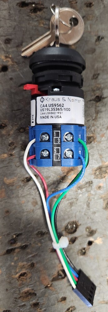 Wintriss 4338301 Smartpac 2 Key Operated Switch For SmartPAC 2 System