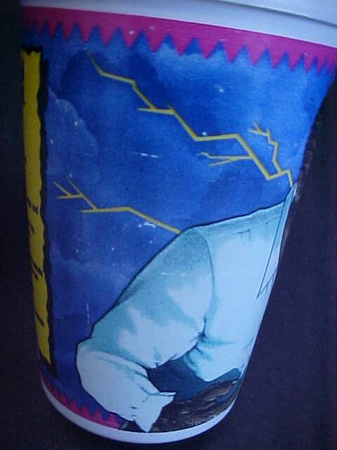 Universal Monsters Wolfman Cup Pizza Hut 1992