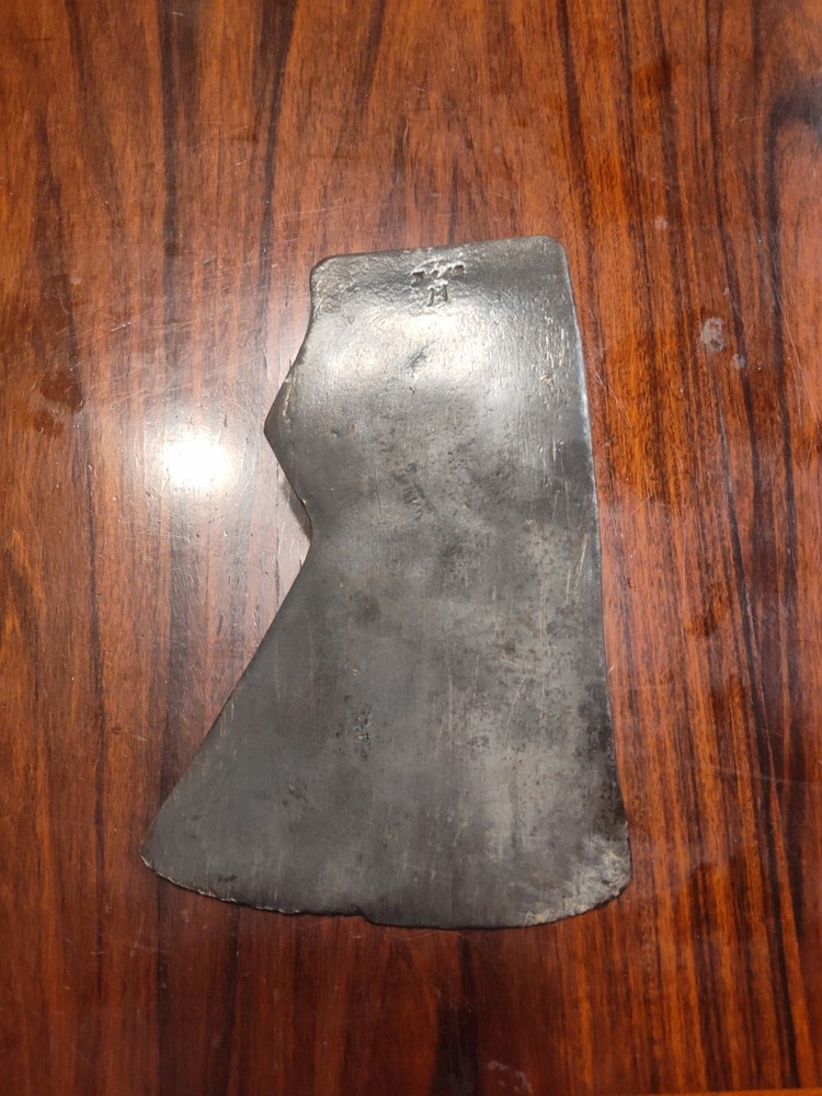 Rare 3-1/2 Lb Wide Jersey Pattern Axe Head Tool Mann Co