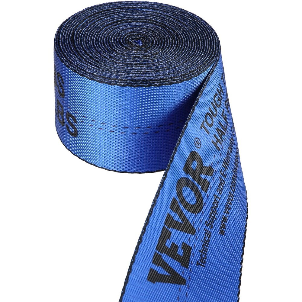 4x30ft Winch Straps 6000lbs Capacity, Flat Hook, Truck Trailer Tie Downs