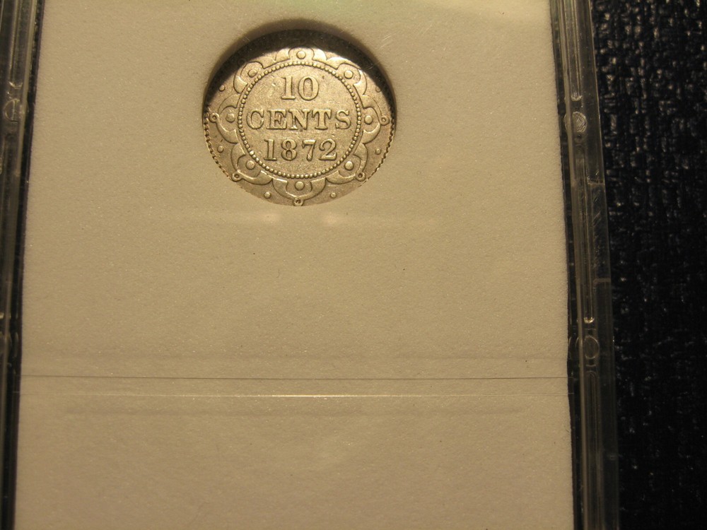 1872H Newfoundland coin set