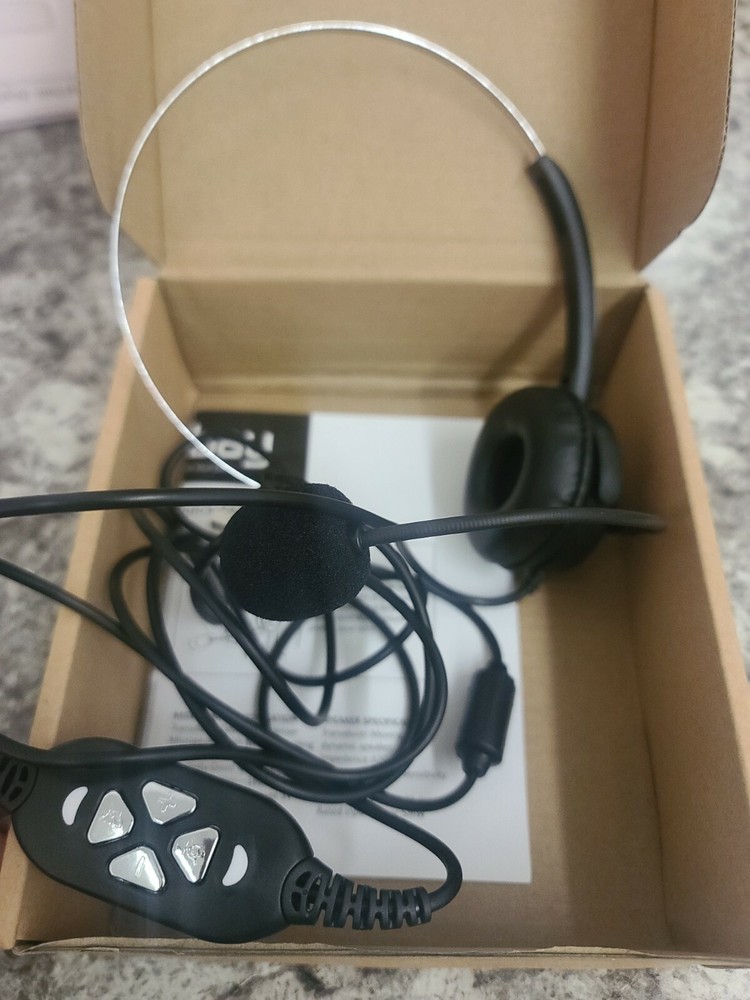 USB Headset with Mute Volume Control,Wired Computer Headsets with Microphone for