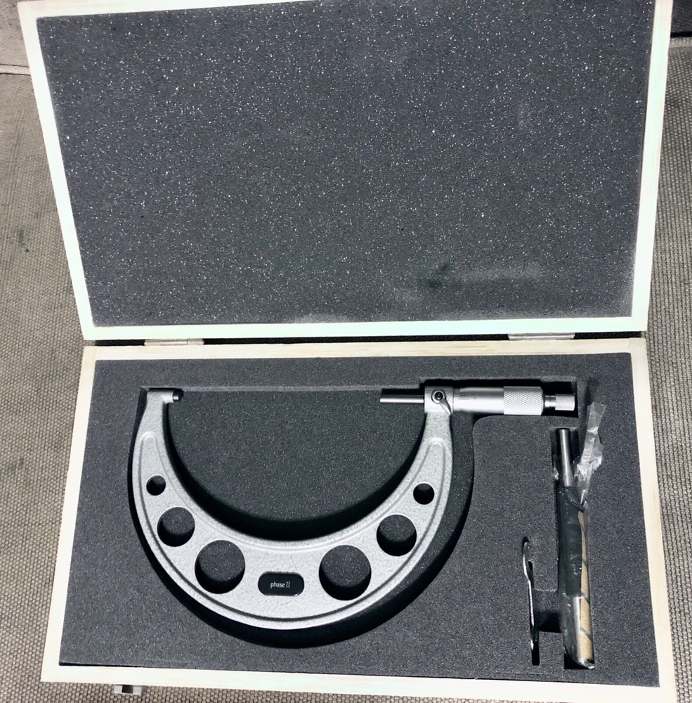 Phase II  (5"- 6") Outside Micrometer 0.0001" Increment