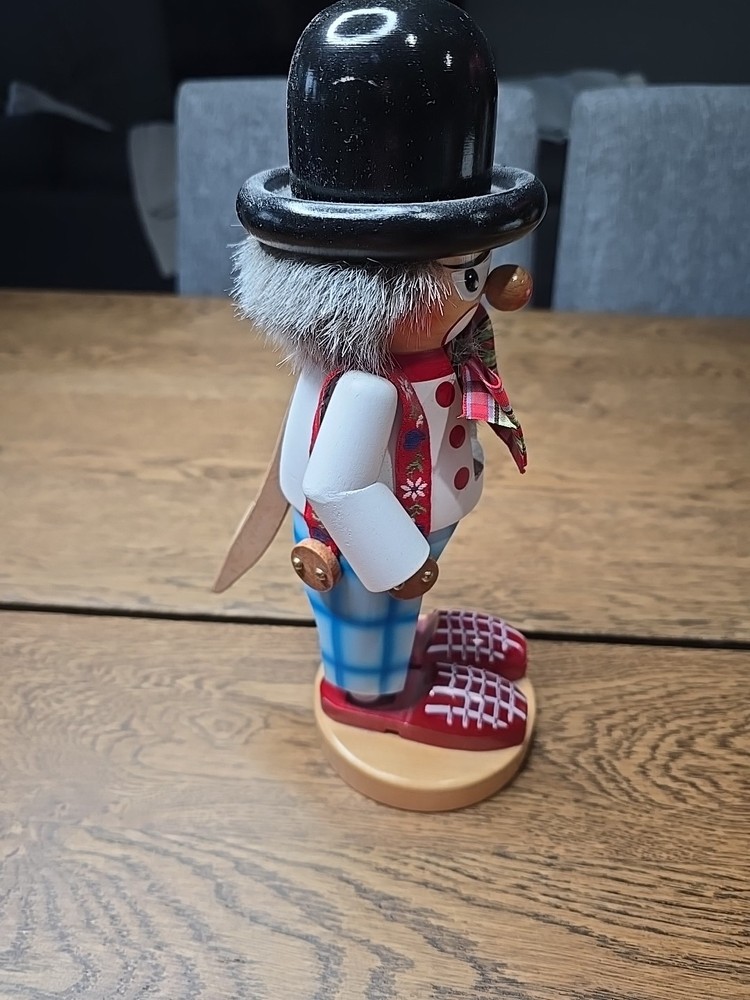 Steinbach Chubby Clown Ferdinand 11" Nutcracker Germany INCOMPLETE