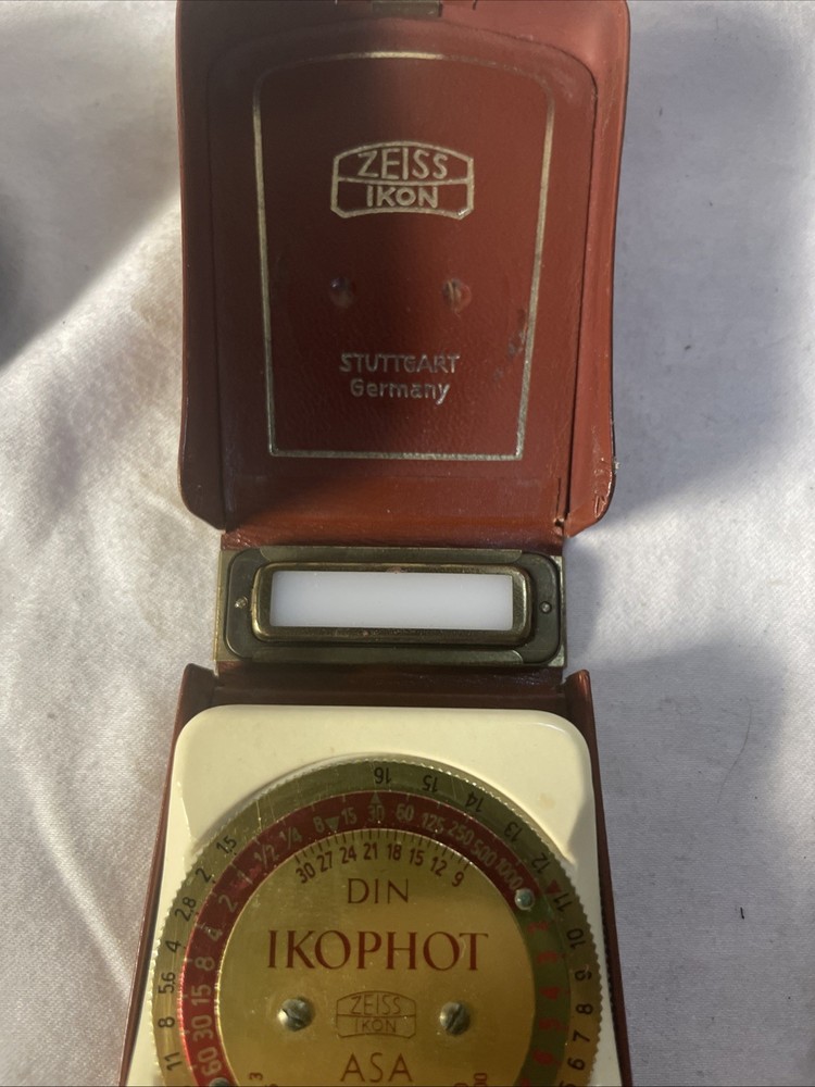 Zeiss Ikon Ikophot Vintage Selenium Light Meter Tested Working Germany