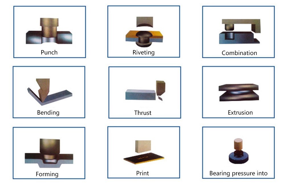 3 Tons Pneumatic Punch Machine High Pressure Punch Press Machine w/ Controller